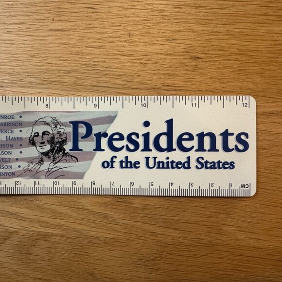 American Discovery Presidents of the United States Flexible Ruler, Circa 1999 - Picture 8 of 10